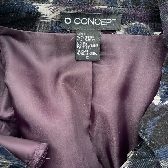 C Concept Baby Wale Corduroy Marble Jacket - Picture 8 of 8